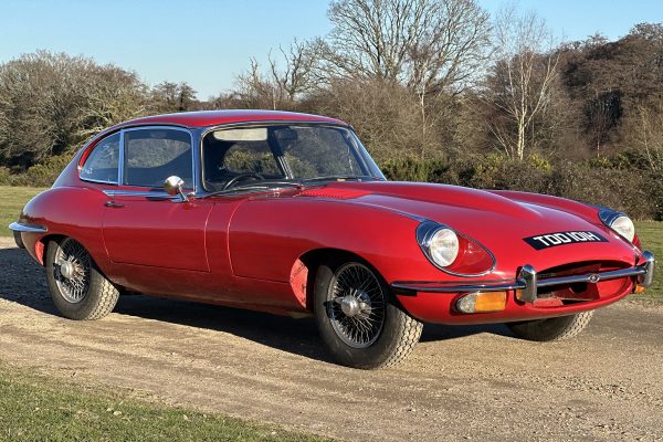 1969 E Type Jaguar 2+2 for Self Drive Hire