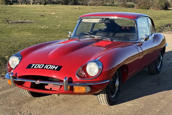 1969 E Type Jaguar 2+2 for Self Drive Hire