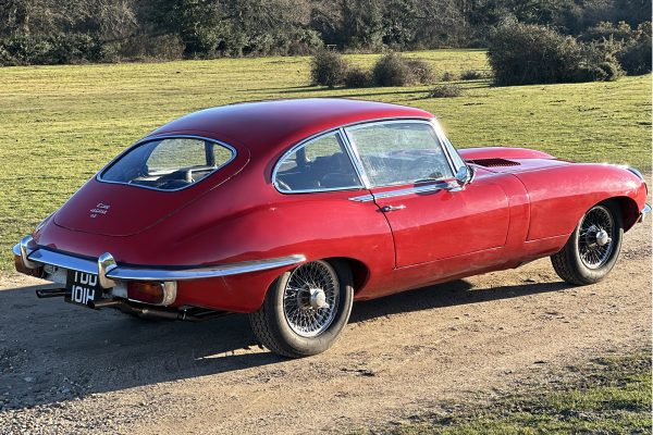 1969 E Type Jaguar 2+2 for Self Drive Hire