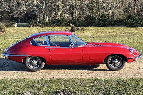 1969 E Type Jaguar 2+2 for Self Drive Hire